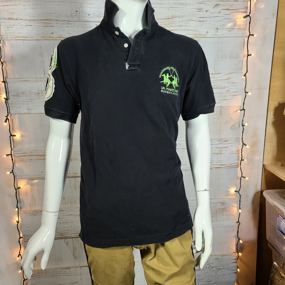 La Martina polo shirt XL @43 blue